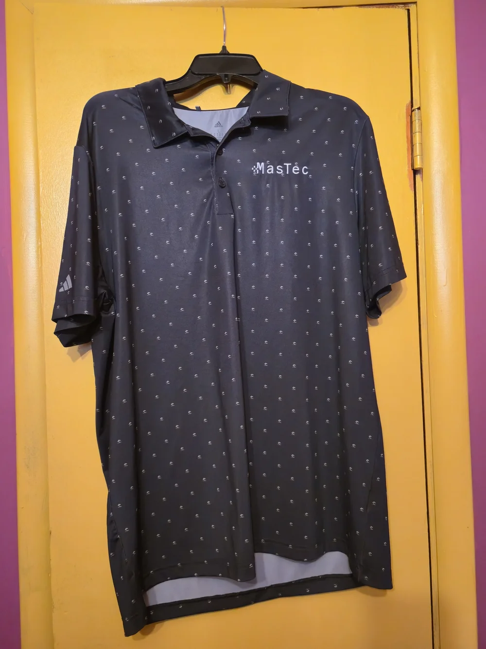 Adidas Men's Ultimate365 Pine Tree Polo - A574 MasTec Logo